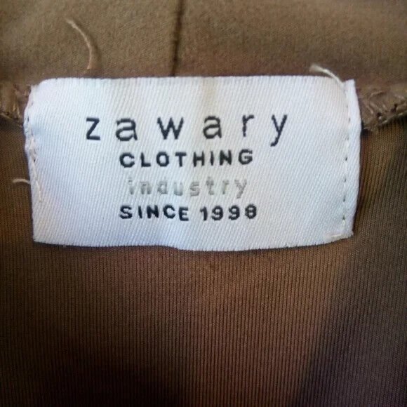 Zawary brown cold shoulder bodysuit M - Picture 5 of 6